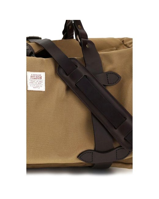 Filson Brown Beige Cotton Luggage And Travel for men
