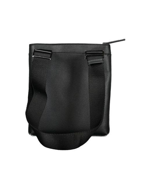 Calvin Klein Black Elegant Shoulder Bag With Contrasting Details for men