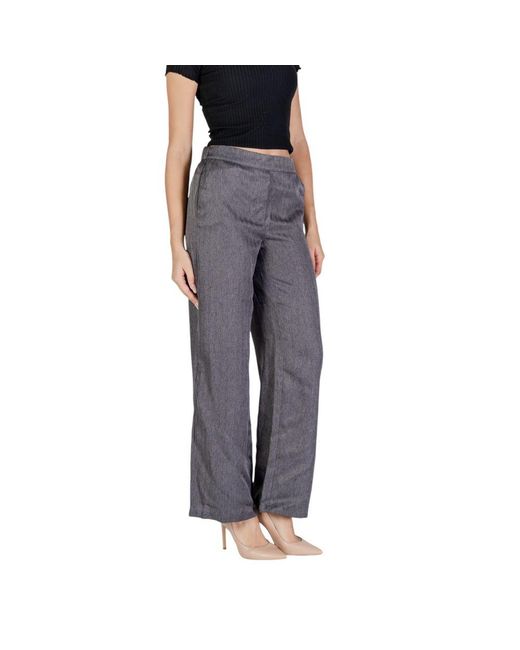 Jacqueline De Yong Black Wide Leg Pants Ja14837800136Ro