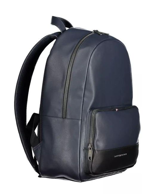 Tommy Hilfiger Blue Polyethylene Backpack for men