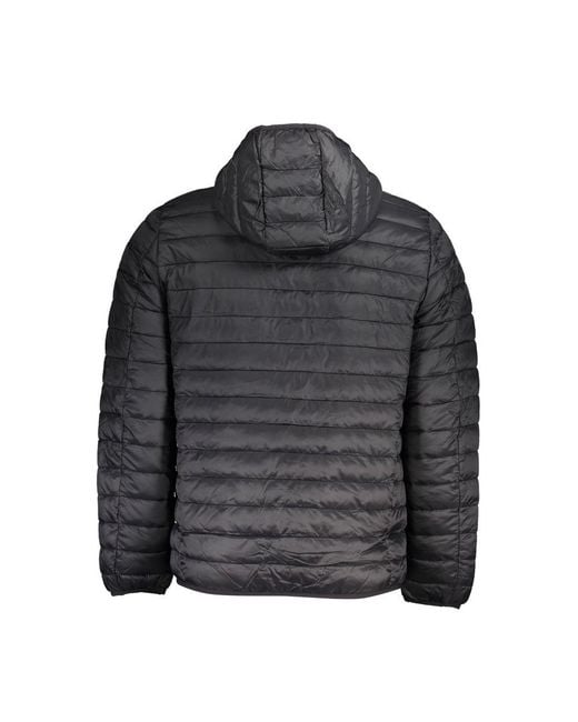 Norway 1963 Gray Black Polyamide Men's Jacket for men
