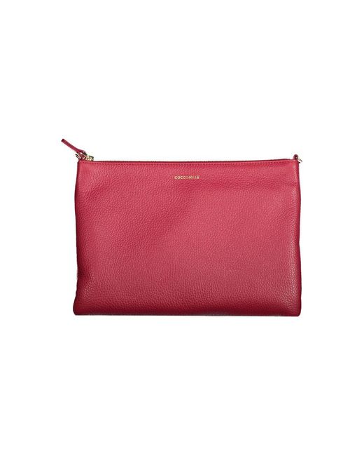 Coccinelle Red Leather Handbag