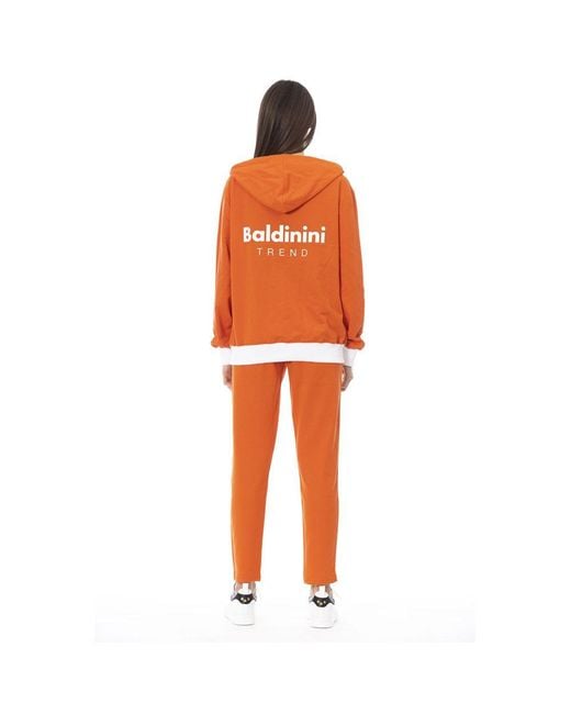 Baldinini Orange Cotton Sweater