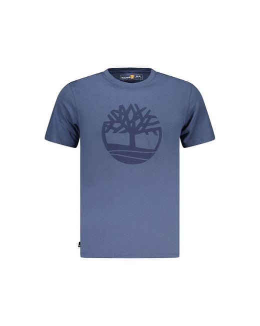 Timberland Blue Cotton Men T for men
