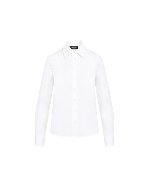 Fabiana Filippi Optical White Cotton Shirt | Lyst