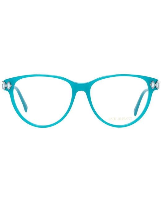 Emilio Pucci Blue Optical Frames