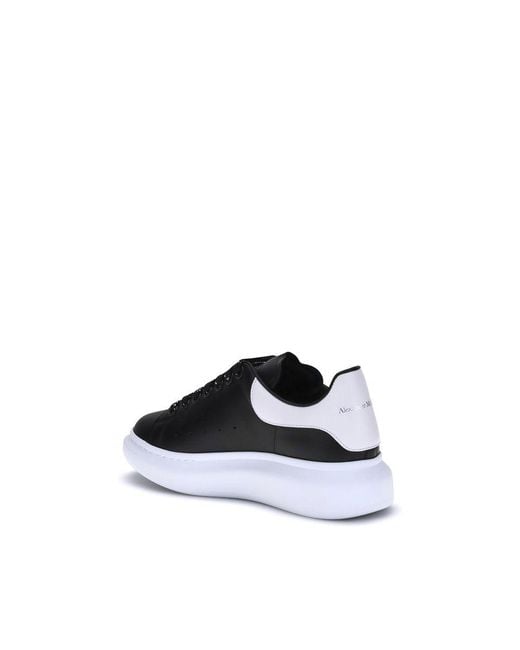 McQueen Blue Leather Sneakers for men