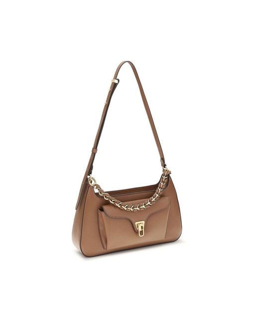 Coccinelle Brown Beat Generation Shoulder Bag
