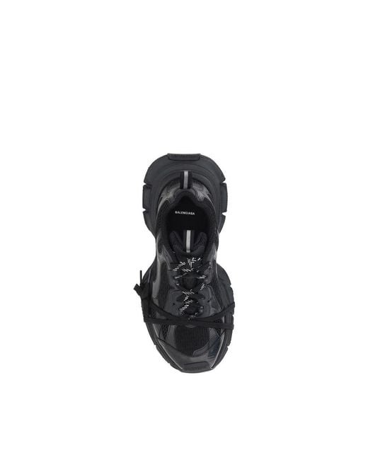 Balenciaga Black Polyethylene Athletic Sneakers for men