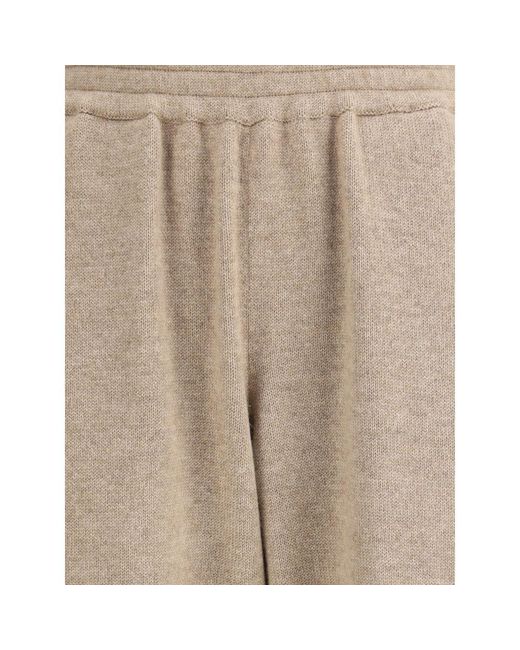 Brunello Cucinelli Natural Cashmere Pants