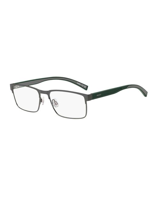 Boss Brown Gray Steel & Aluminum Glasses (frames) for men