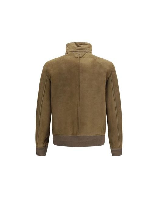 Salvatore Santoro Green Brown Lamb Ovis Aries Full for men