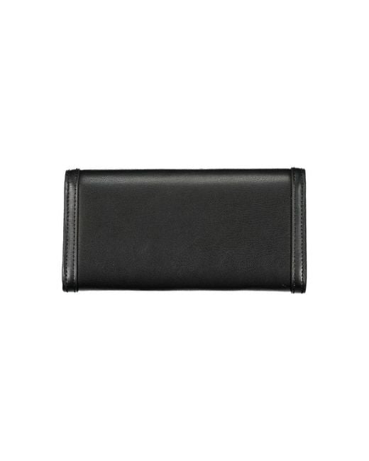 Tommy Hilfiger Black Elegant Dual-Compartment Wallet
