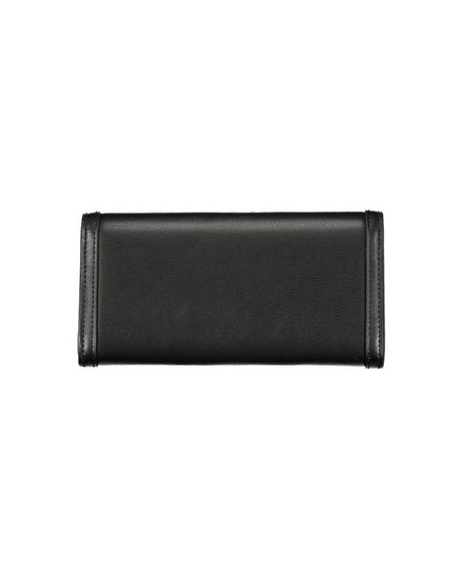 Tommy Hilfiger Black Elegant Dual-Compartment Wallet for men