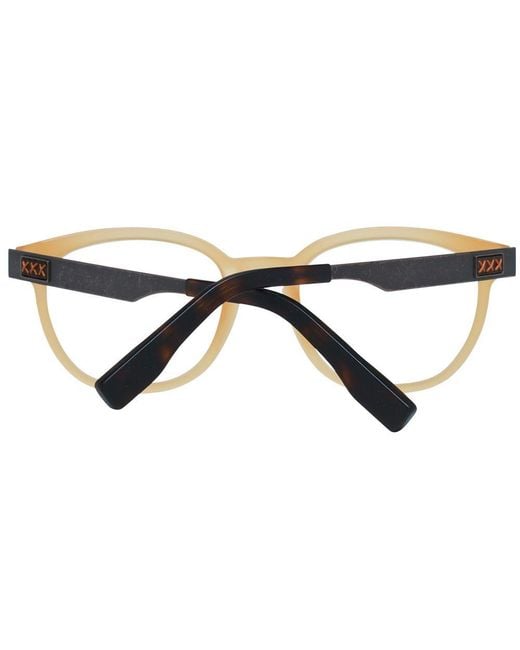 Zegna Metallic Metal & Plastic Glasses (Frames) for men