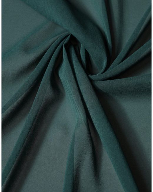 Dolce & Gabbana Green Silk Neck Wrap Shawl Stole 200Cm X 64C Scarf