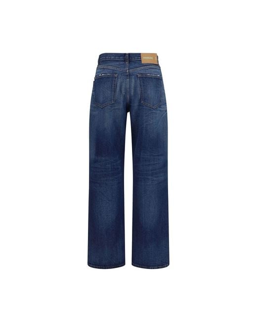 Haikure Blue Cotton Jeans Denim