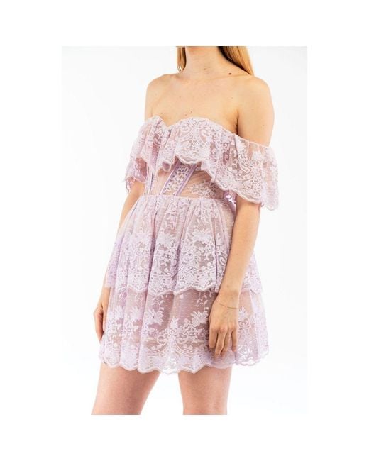 Elisabetta Franchi Pink Polyamide Casual Dress