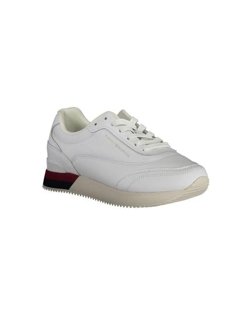 Tommy Hilfiger Gray Polyester Sneaker