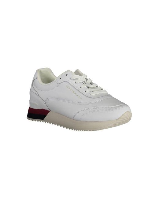 Tommy Hilfiger Gray Polyester Sneaker