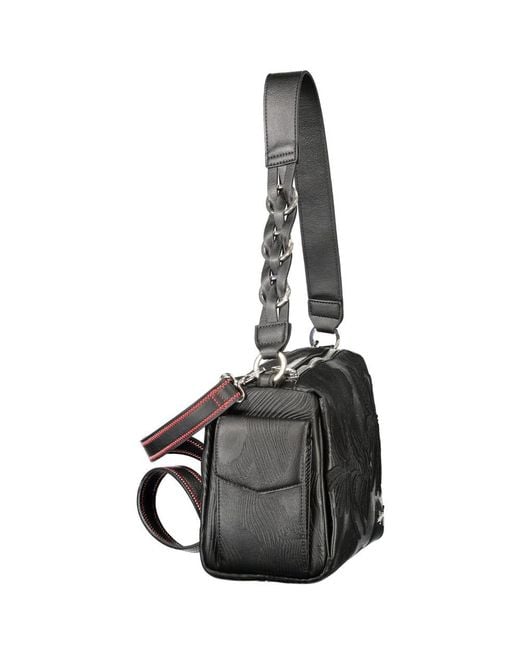 Desigual Black Polyurethane Handbag