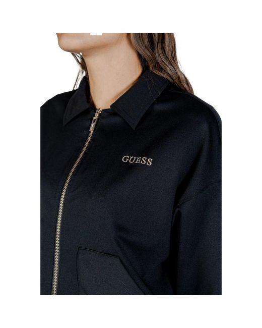 Guess Black Polyamide Sweatshirt