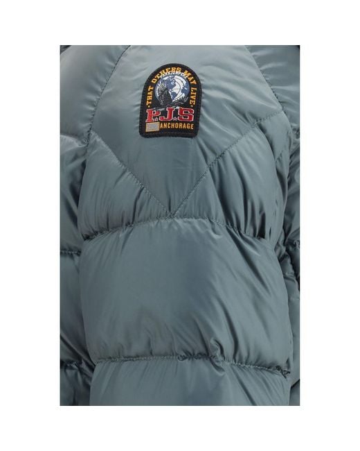 Parajumpers Blue Bicolor Goose Down Full for men