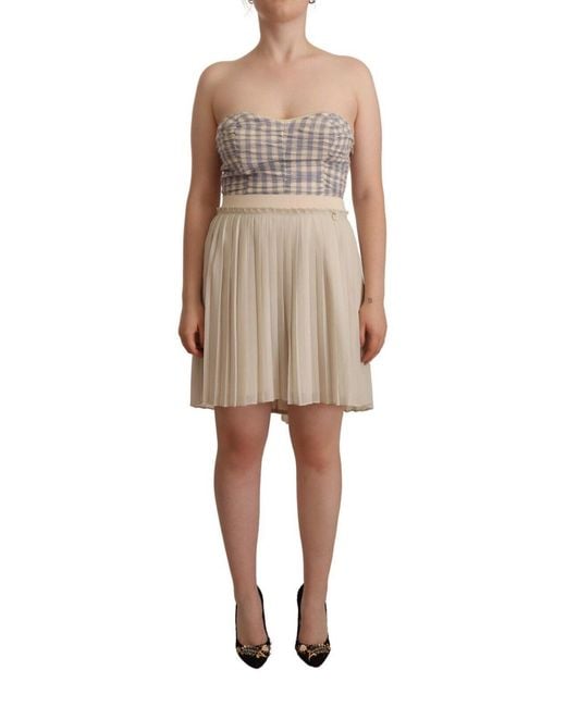 Guess Natural Gues Chic Straples A-Line Dres