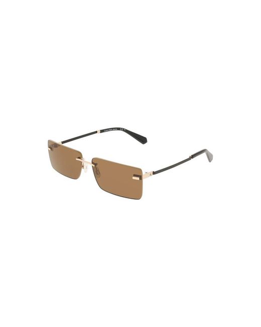 Calvin Klein Natural Metal Sunglasses