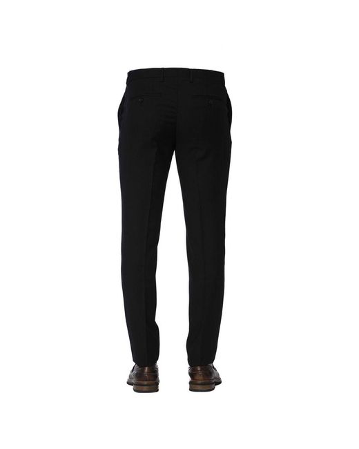 Trussardi Black Polyester Jeans & Pant for men