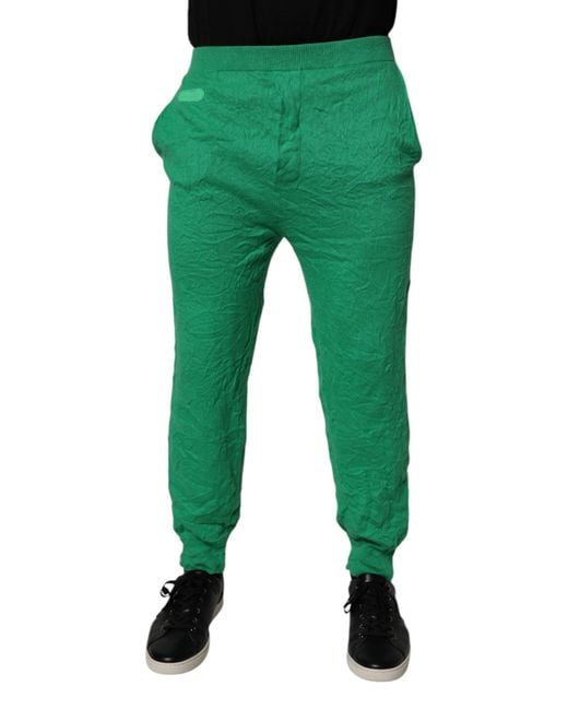 DSquared² Green Sweatpants for men