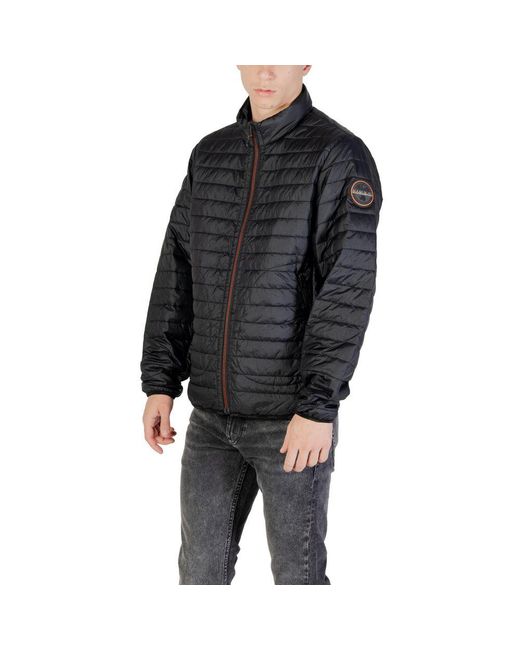 Napapijri Black Polyamide Jackets & Coat for men