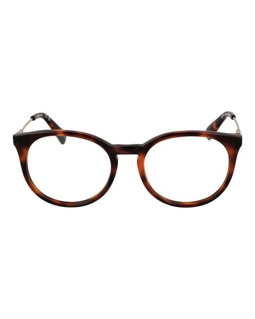 Longchamp Brown Metal Glasses (frames)