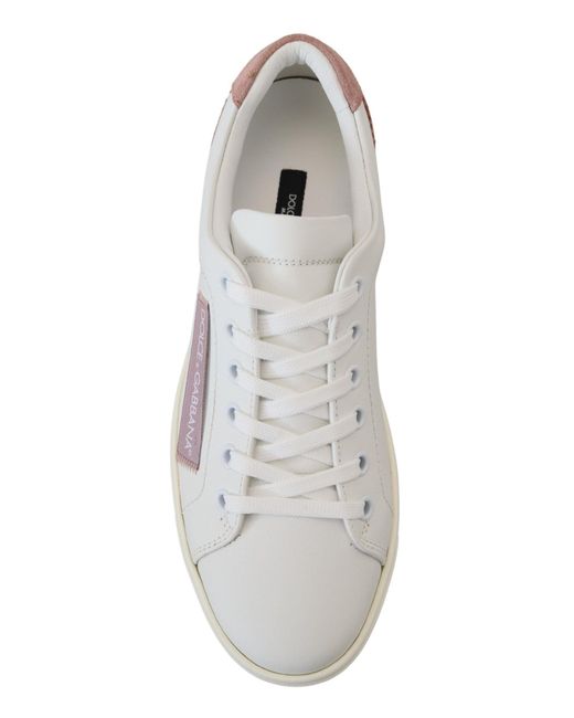 Dolce & Gabbana Black Chic Leather Low-Top Sneakers
