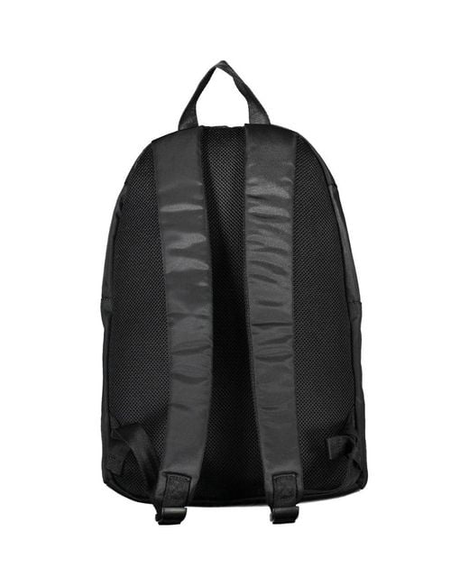 Tommy Hilfiger Black Polyester Backpack for men