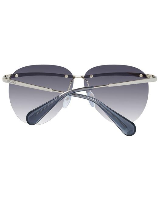 MAX&Co. Gray Gold Metal Sunglasses