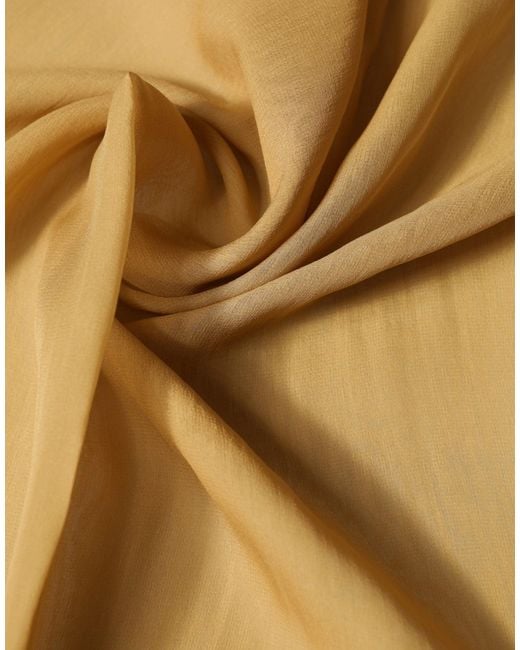 Dolce & Gabbana Natural Silk Sash Wrap Foulard Stole 293.5Cm X 19.5Cm Scarf