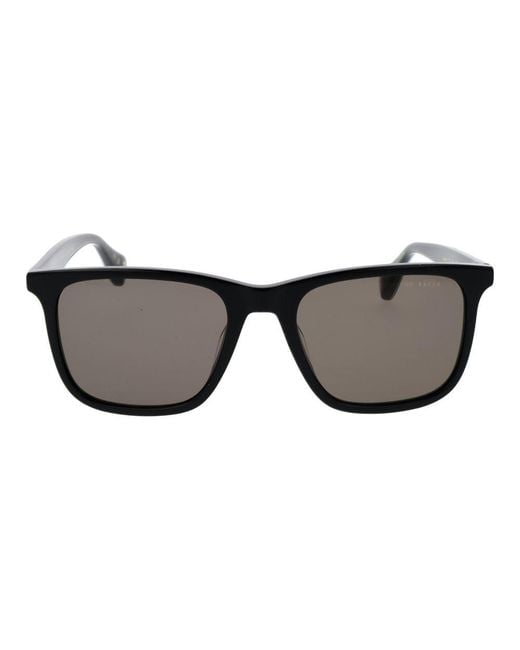 Ted Baker Black Acetate Sunglasses for men