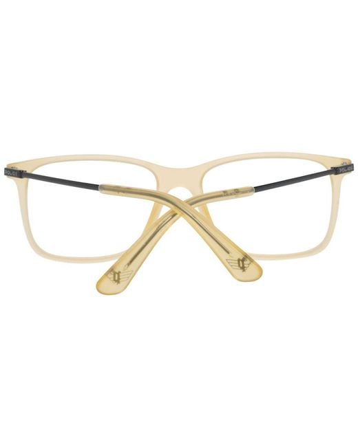 Police Metallic Bicolor Metal & Plastic Glasses (frames) for men
