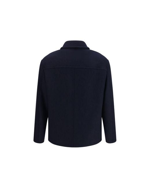 Brooksfield Blue Wool Oves Aries Full for men