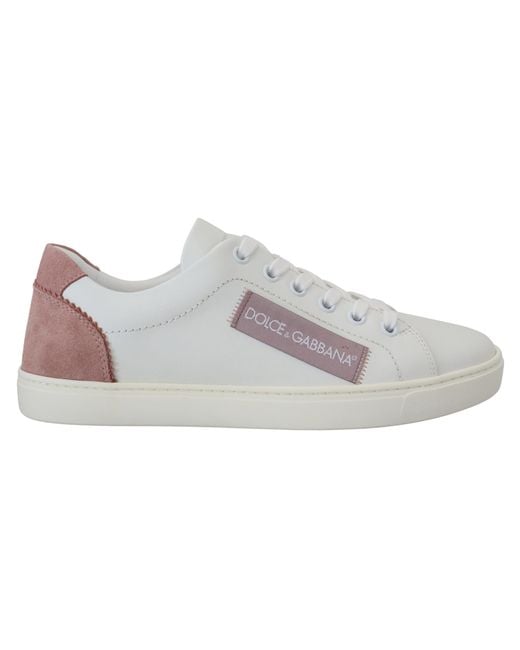 Dolce & Gabbana Black Chic Leather Low-Top Sneakers