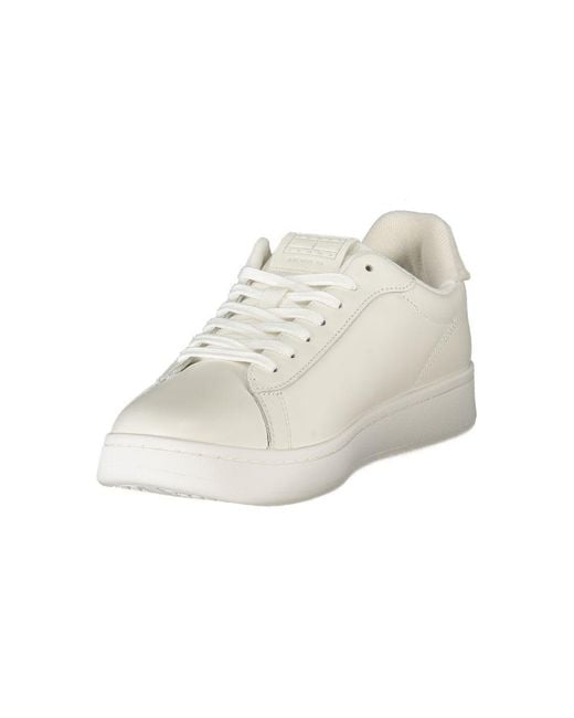 Tommy Hilfiger White Leather Sneaker for men