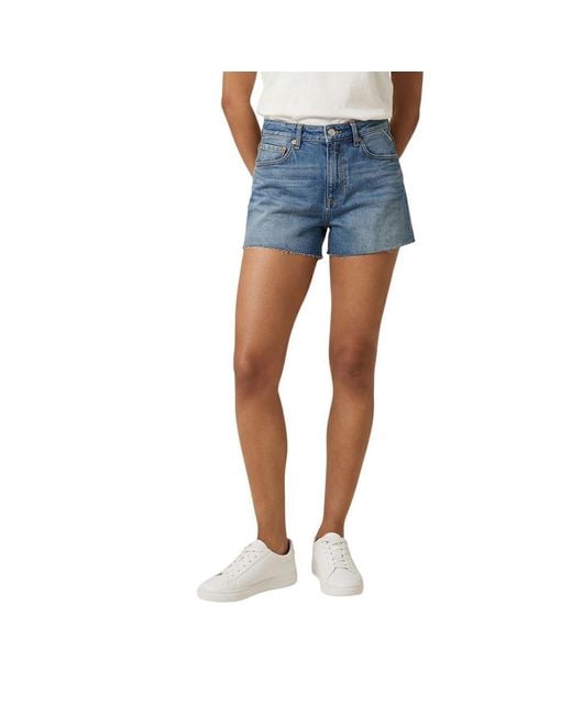 Replay Blue Cotton Shorts