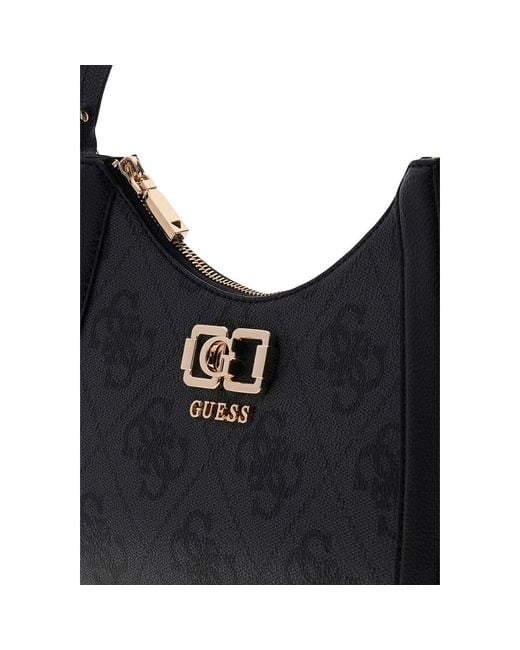 Guess Black Gray Polyethylene Handbag