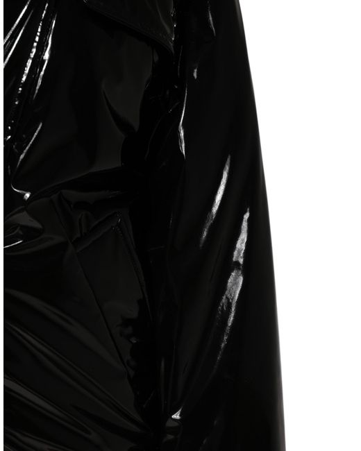 Dolce & Gabbana Black Polyester Button Down Blouson Jacket
