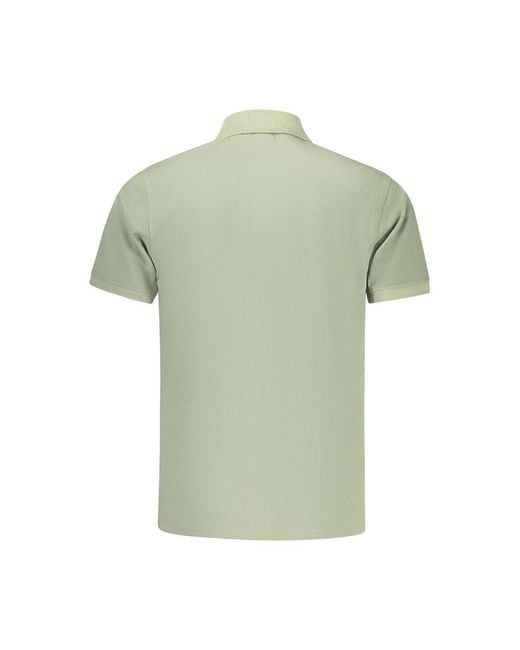 Pepe Jeans Green Verde Cotton Men's Polo Shirt for men
