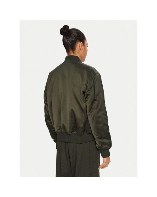 Champion Green Army Polyester Bomber