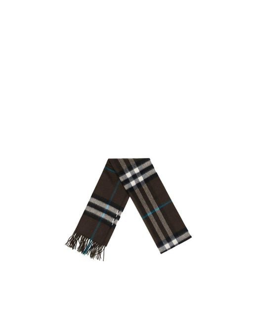 Burberry Black Archive Check Scarf