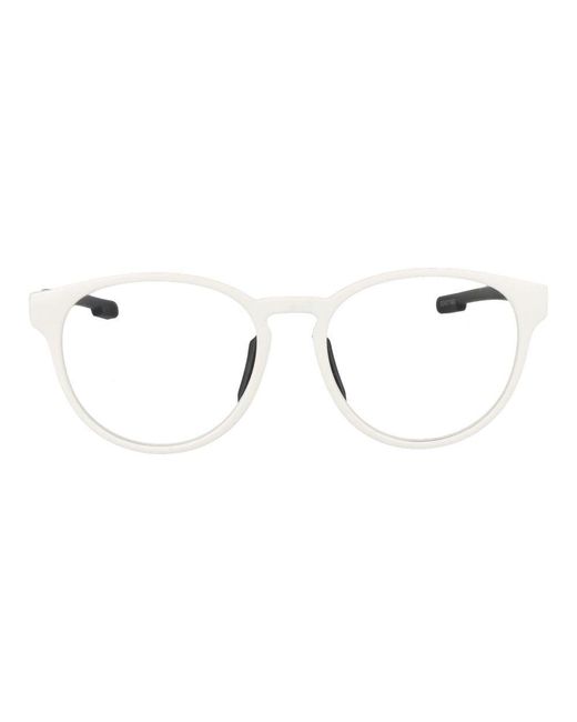 Adidas Metallic White Plastic Glasses (frames)