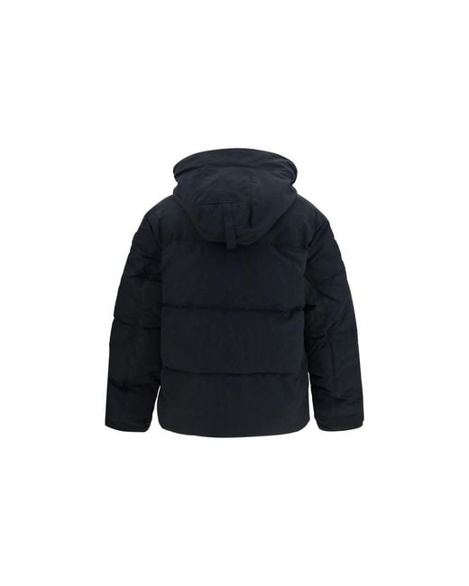 Canada Goose Blue Black Recycled Polyester Parka for men